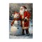 Stupell Industries Santa & Snowman Friend Canvas, design by Franklyn Gregory
